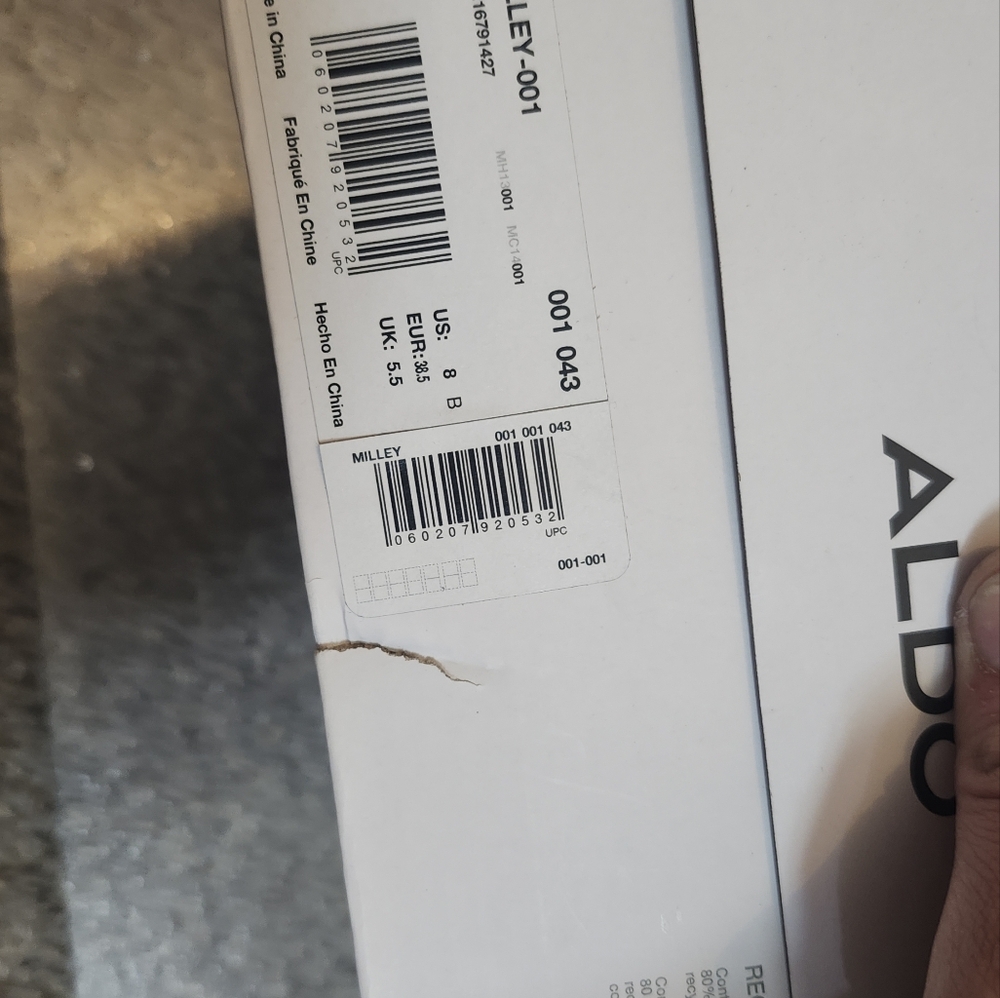 Aldo Black Women's Ankle Strap Heels - Picture 4 of 7